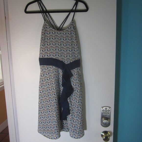 Liberty of London Target Strappy Summer Dress Womens  2 Side Zip Floral Pattern - Picture 2 of 13